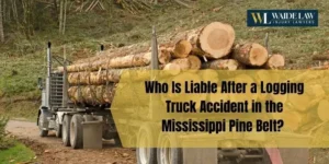 Read more about the article Who Is Liable After a Logging Truck Accident in the Mississippi Pine Belt?